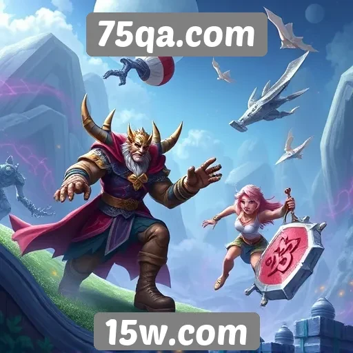 Exploração da diversidade de jogos em 75qa.com